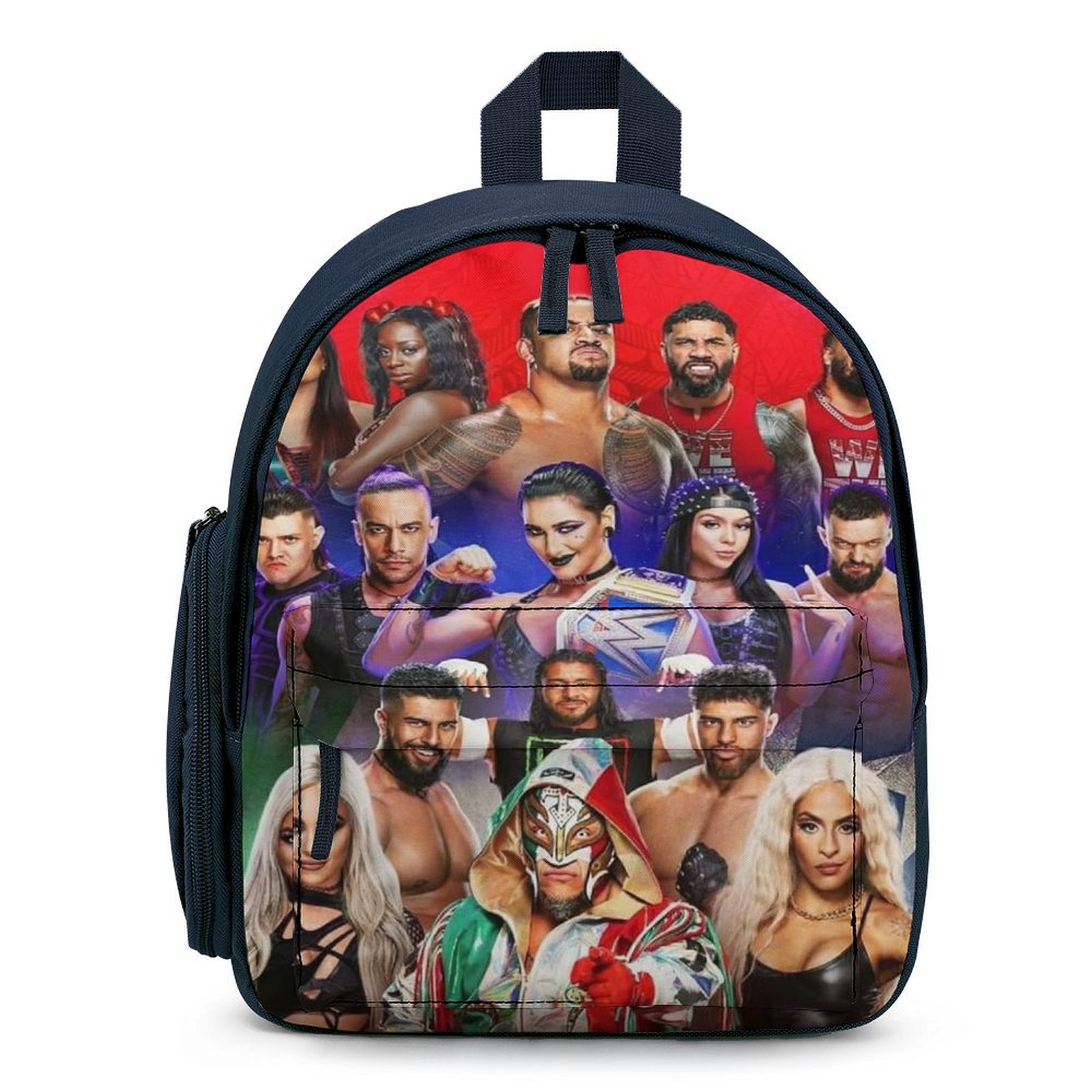 WWE Small Backpack Small Bookbag Cartoon Backpack Gifts
